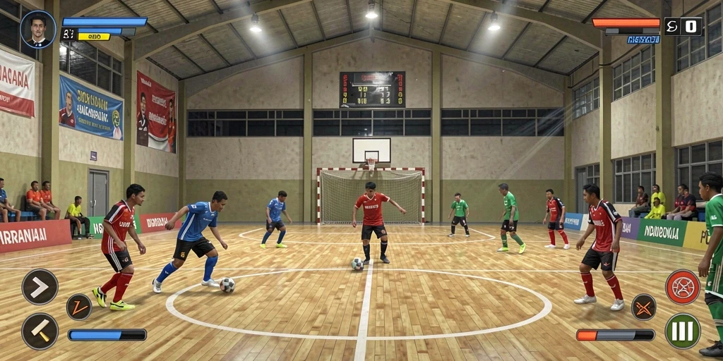 Mode multiplayer yang seru dan interaktif.