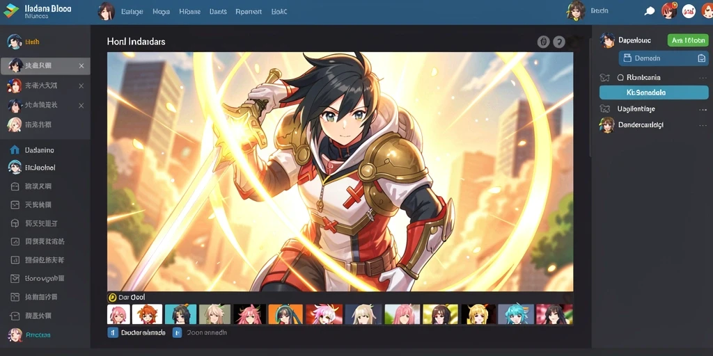 Tangkapan layar ketiga menunjukkan interaksi antar pemain dalam mode multiplayer.