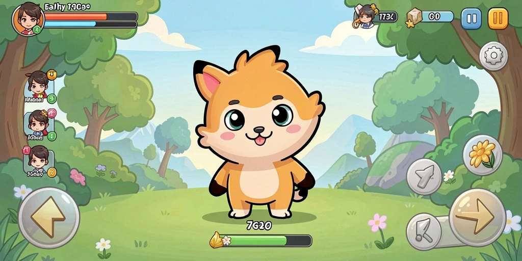 Gameplay yang seru dan penuh tantangan di setiap level.