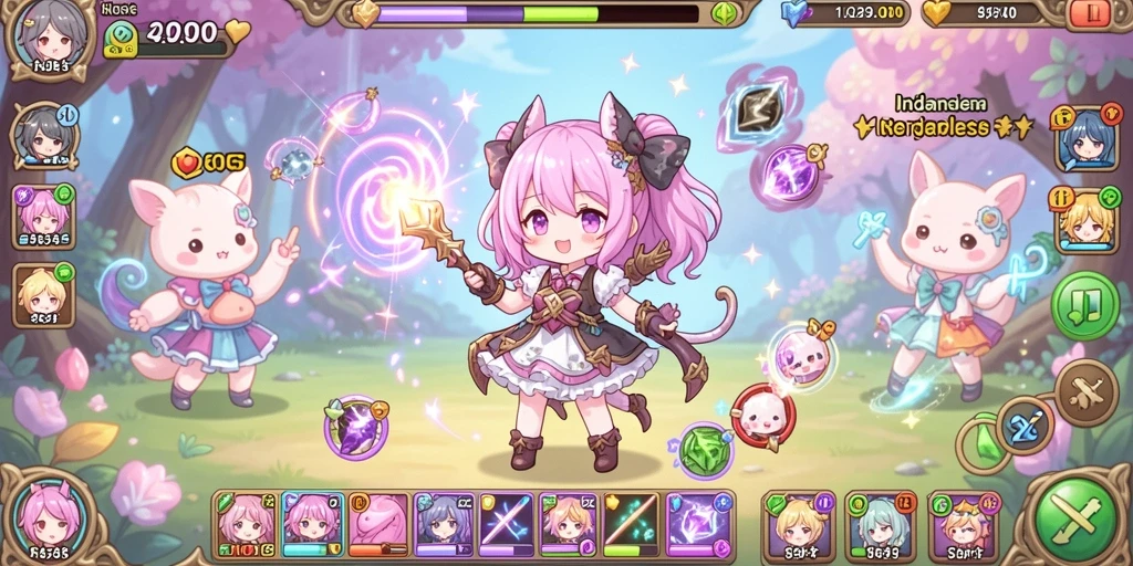 Ilustrasi kompetisi multiplayer yang mendebarkan.