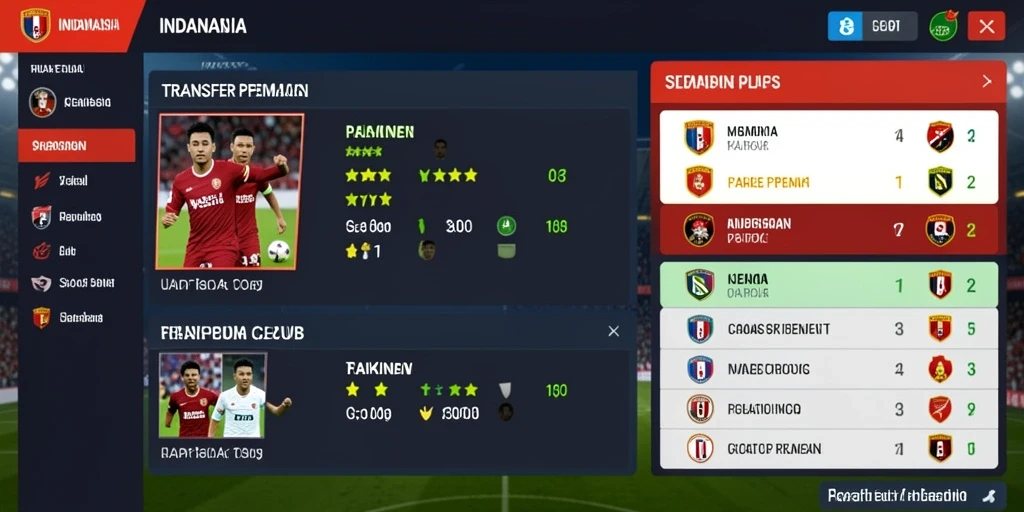 Salah satu level tantangan dalam permainan.