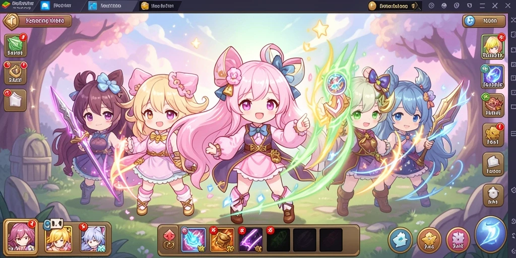 Tangkapan layar pengalaman multiplayer yang seru.