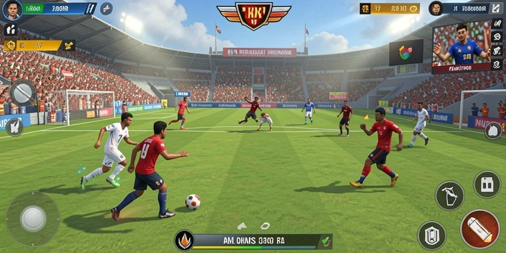 Screenshot level baru yang ditambahkan dalam pembaruan.