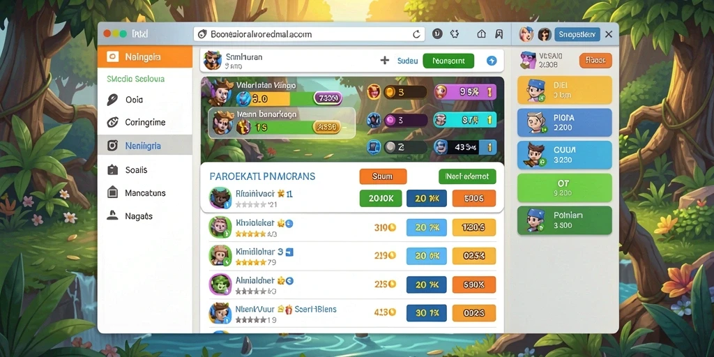 Leaderboard yang mendorong kompetisi sehat antar pengguna.