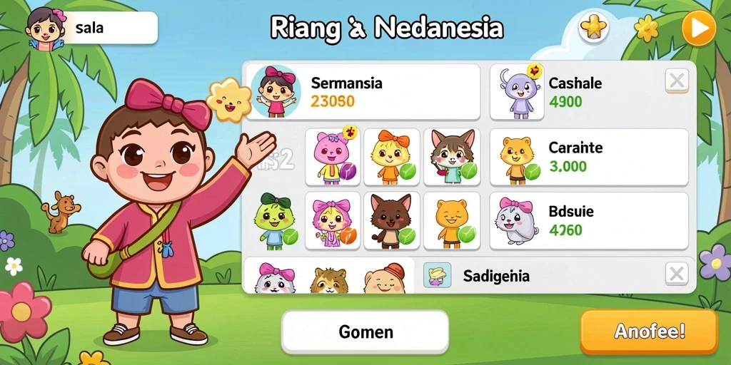 Sistem hadiah yang menggiurkan dan bermanfaat.