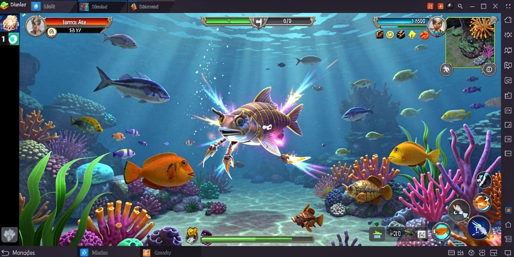 Tangkapan layar menunjukkan mode multiplayer dengan teman-teman.