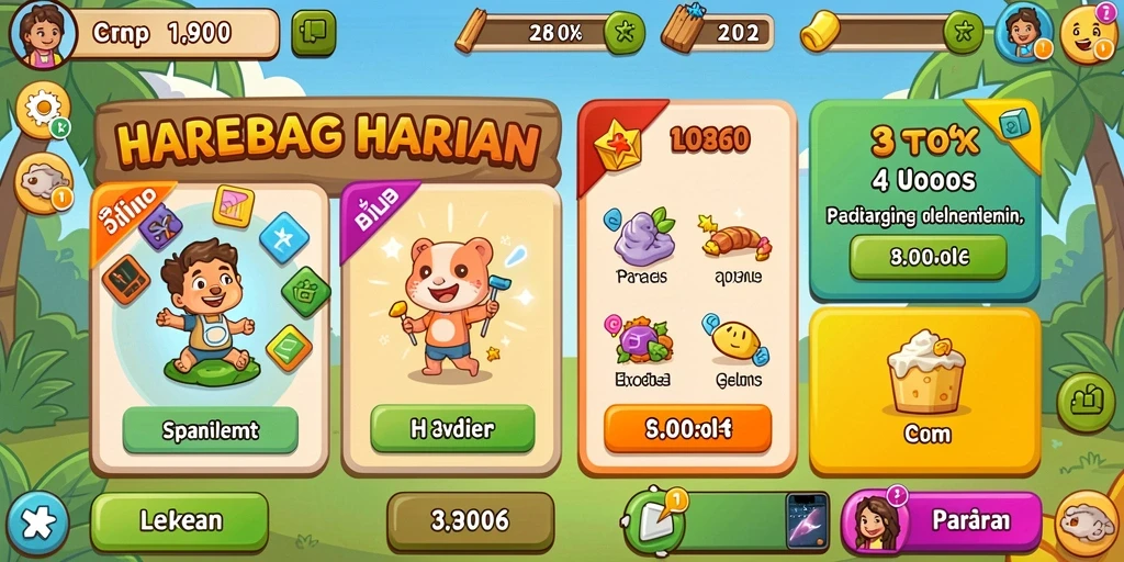 Gambar antarmuka pengguna yang mudah dinavigasi.