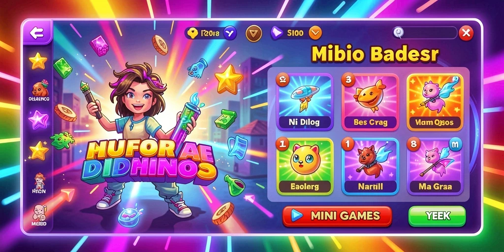 Fitur multiplayer yang memungkinkan berinteraksi dengan teman.
