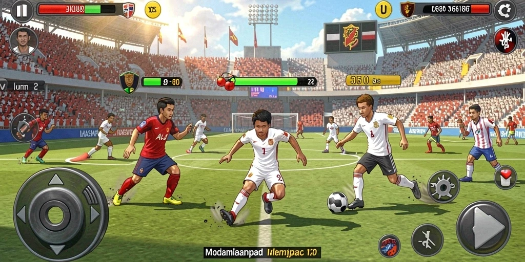 Grafis berkualitas tinggi yang memukau dan detail.